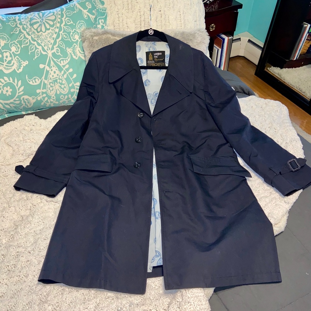 LONDON FOG🦋Maincoats Vintage Trench Coat Jacket